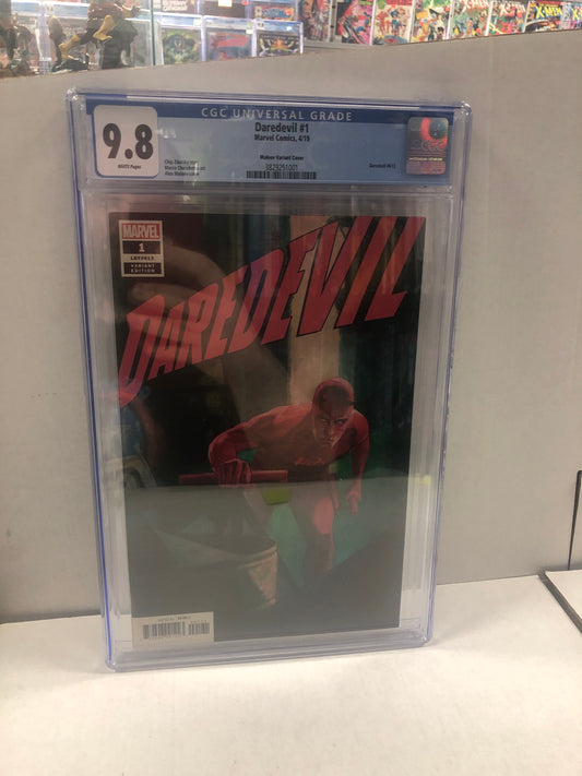 MARVEL COMICS DAREDEVIL #1 (2019) MALEEV VARIANT COVER CGC 9.8 WP