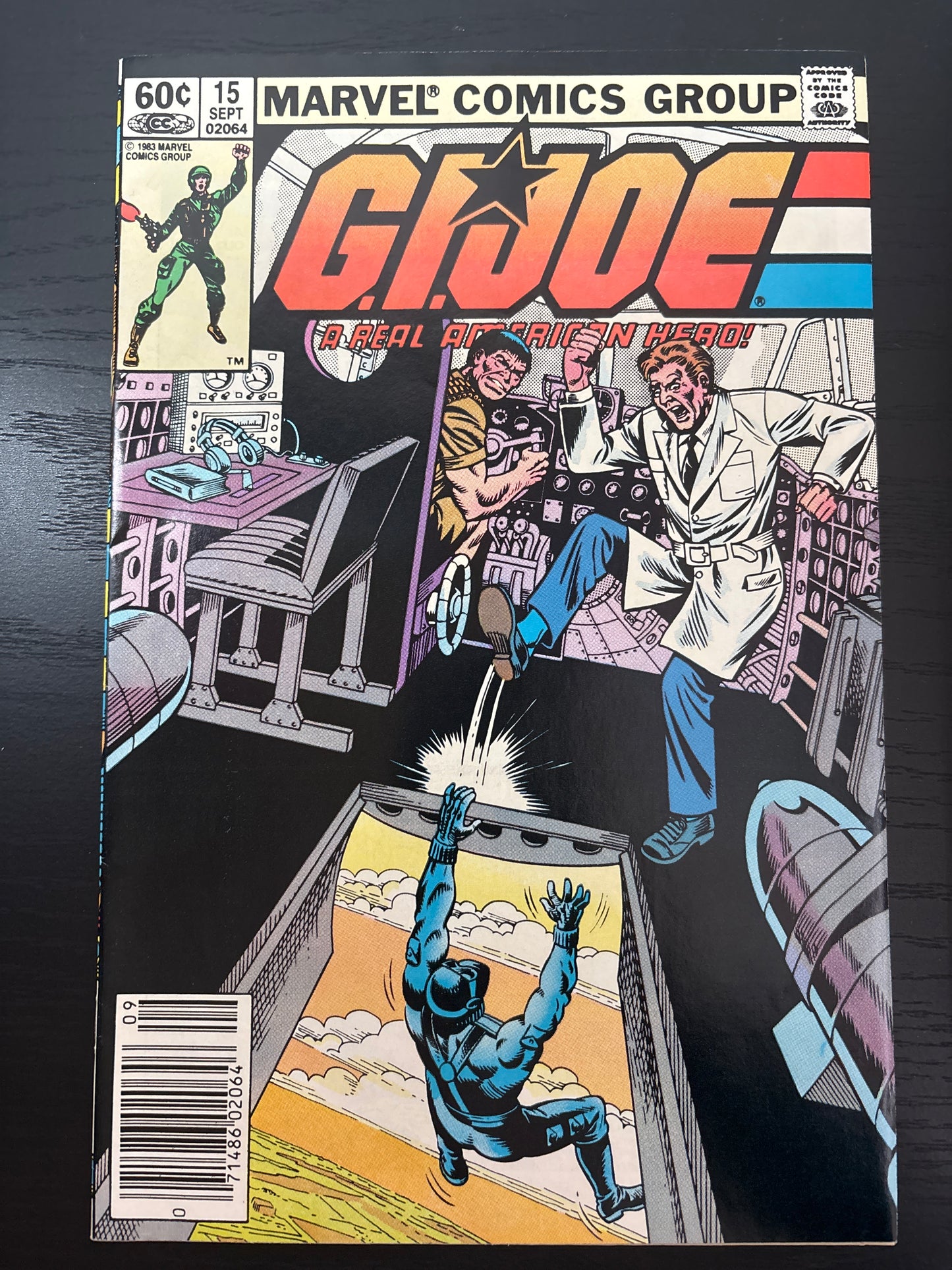 MARVEL COMICS GROUP G.I. JOE A REAL AMERICAN HERO #15 NEWSSTAND