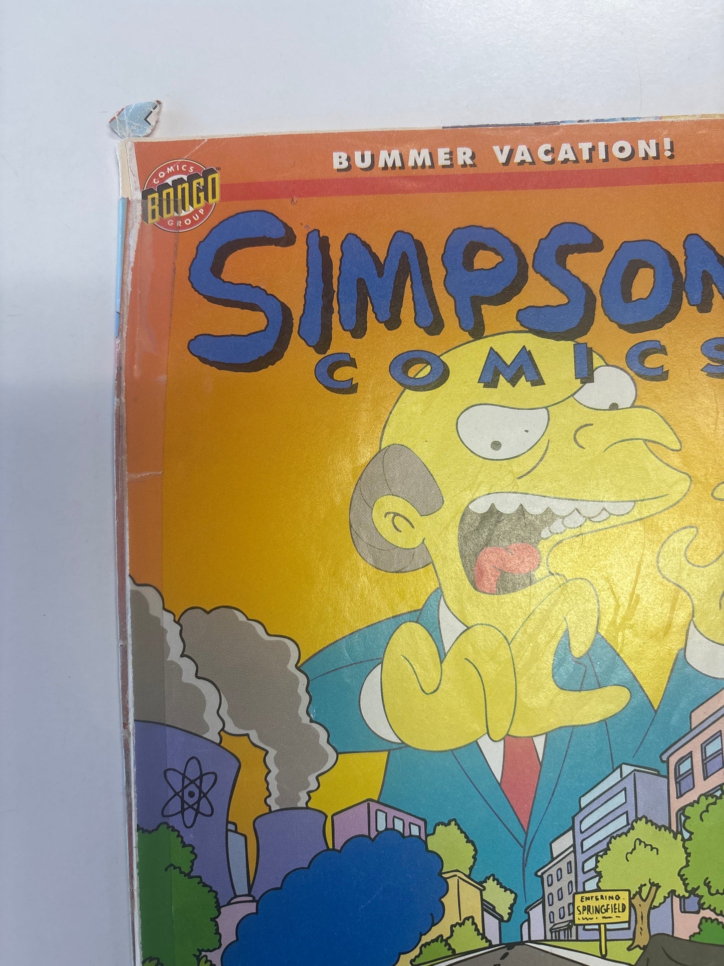 BONGO COMICS GROUP BUMMER VACATION SIMPSONS COMICS #10
