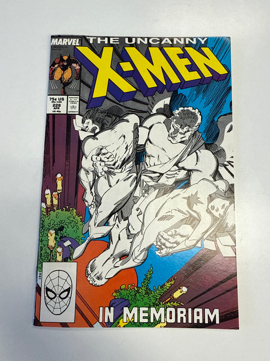 MARVEL COMICS UNCANNY X-MEN #228 IN MEMORIAM ANGEL