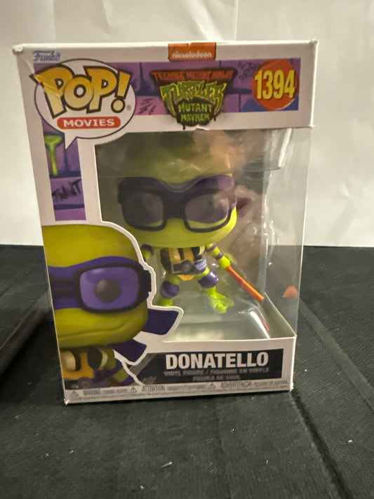 FUNKO POP MOVIES - TURTLES MUTANT MAYHEM #1394 DONATELLO