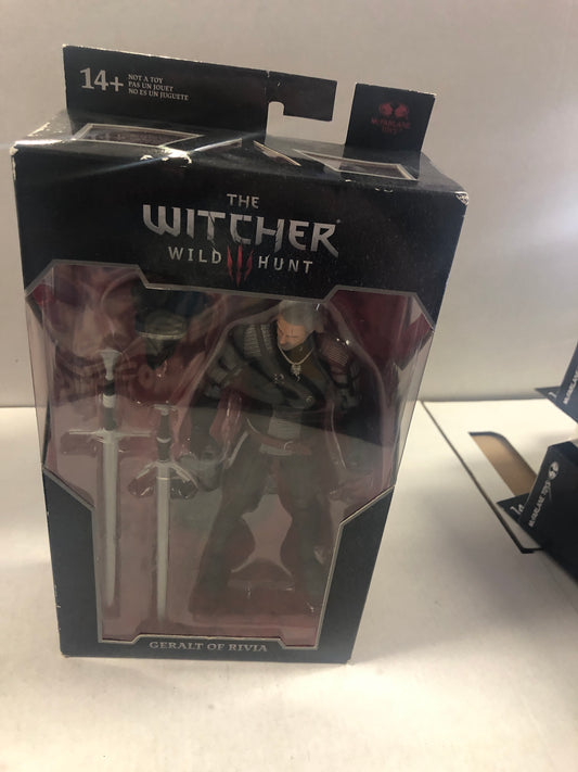THE WITCHER III WILD HUNT - GERALT OF RIVIA ACTION FIGURE (2020, GOOD CONDITION NIB ), MCFARLANE TOYS, BRAND NEW IN BOX!