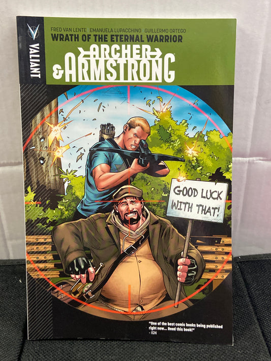 VALIANT ARCHER AND ARMSTRONG VOL 2 WRATH OF ETERNAL WARRIOR
