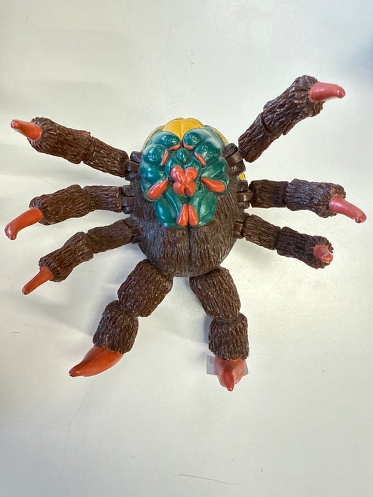 vintage 1994 Mighty Morphin Power Rangers "Snatch Attack Spidertron" action figure by Banda