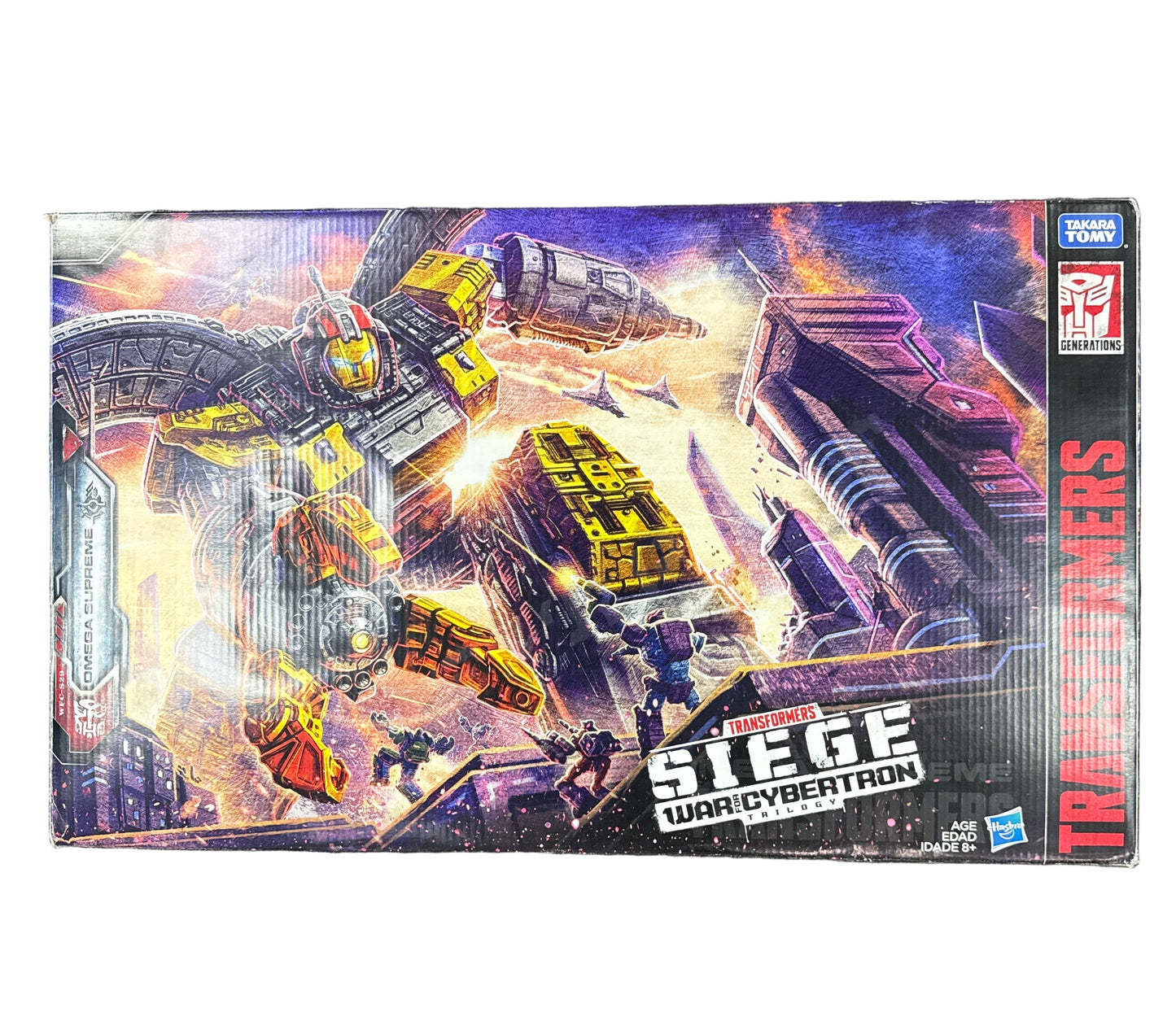TAKARA TOMY TRANSFORMERS WAR FOR CYBERTRON TRILOGY OMEGA SUPREME HASBRO