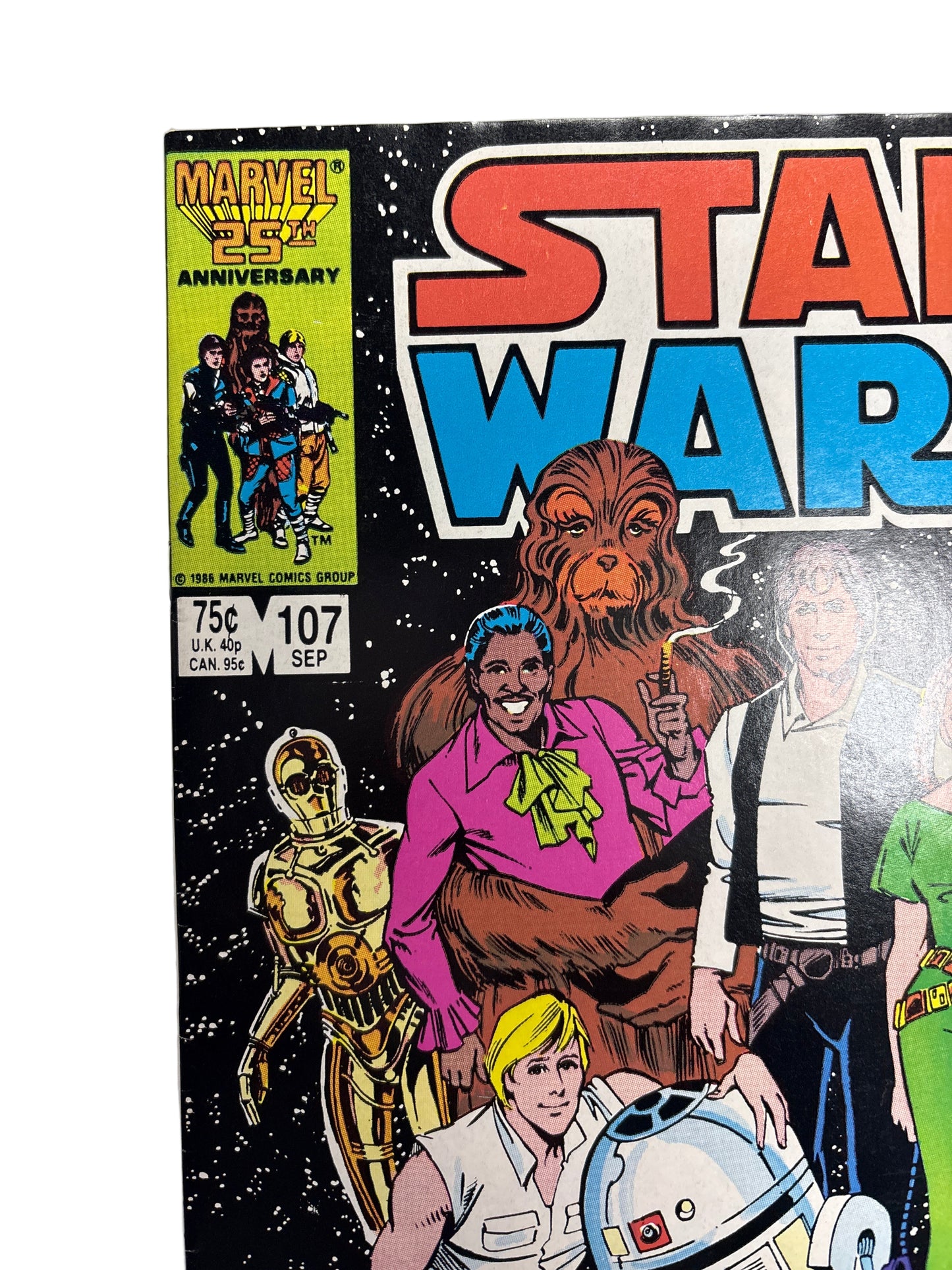 MARVEL 25TH ANNIVERSARY STAR WARS #107 LAST ISSUE