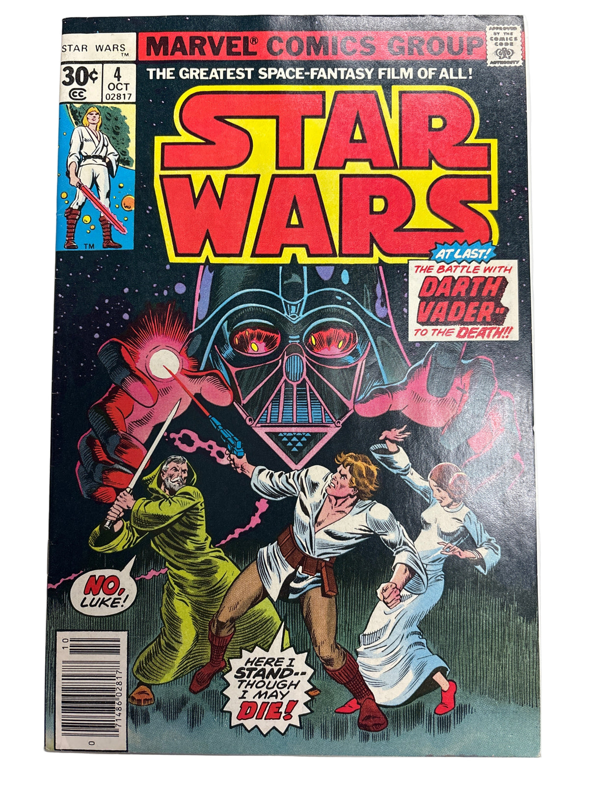 MARVEL COMICS GROUP STAR WARS #4 FIRST APPEARANCE OF WEDGE ANTILLES