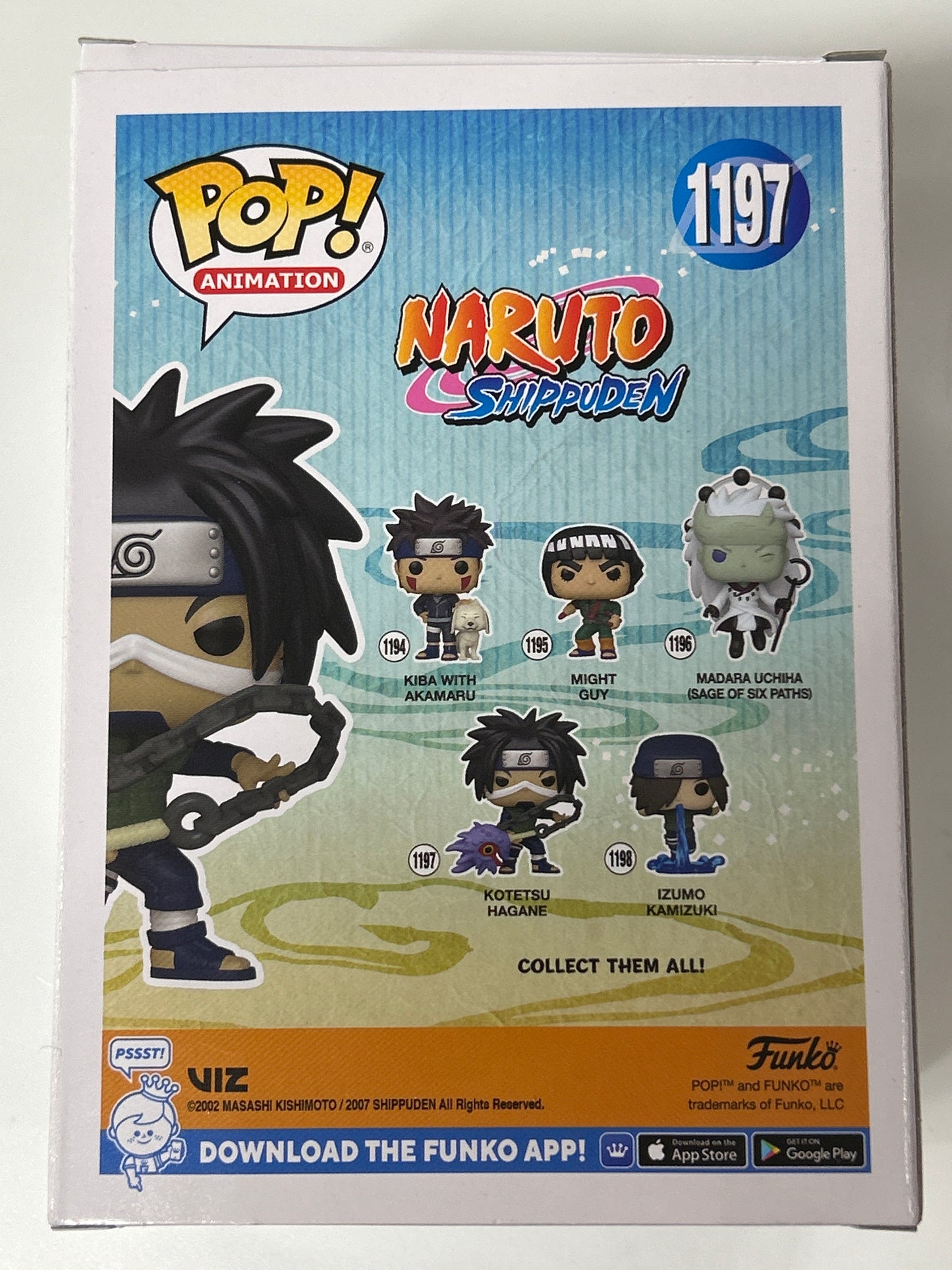 FUNKO POP NARUTO SHIPPUDEN KOTETSU HAGANE GREAT CONDITION