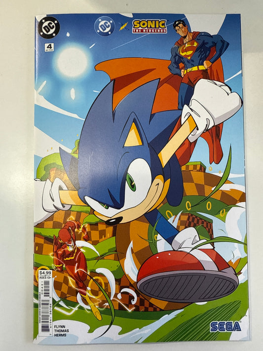 DC COMICS DC X SONIC THE HEDGEHOG #4