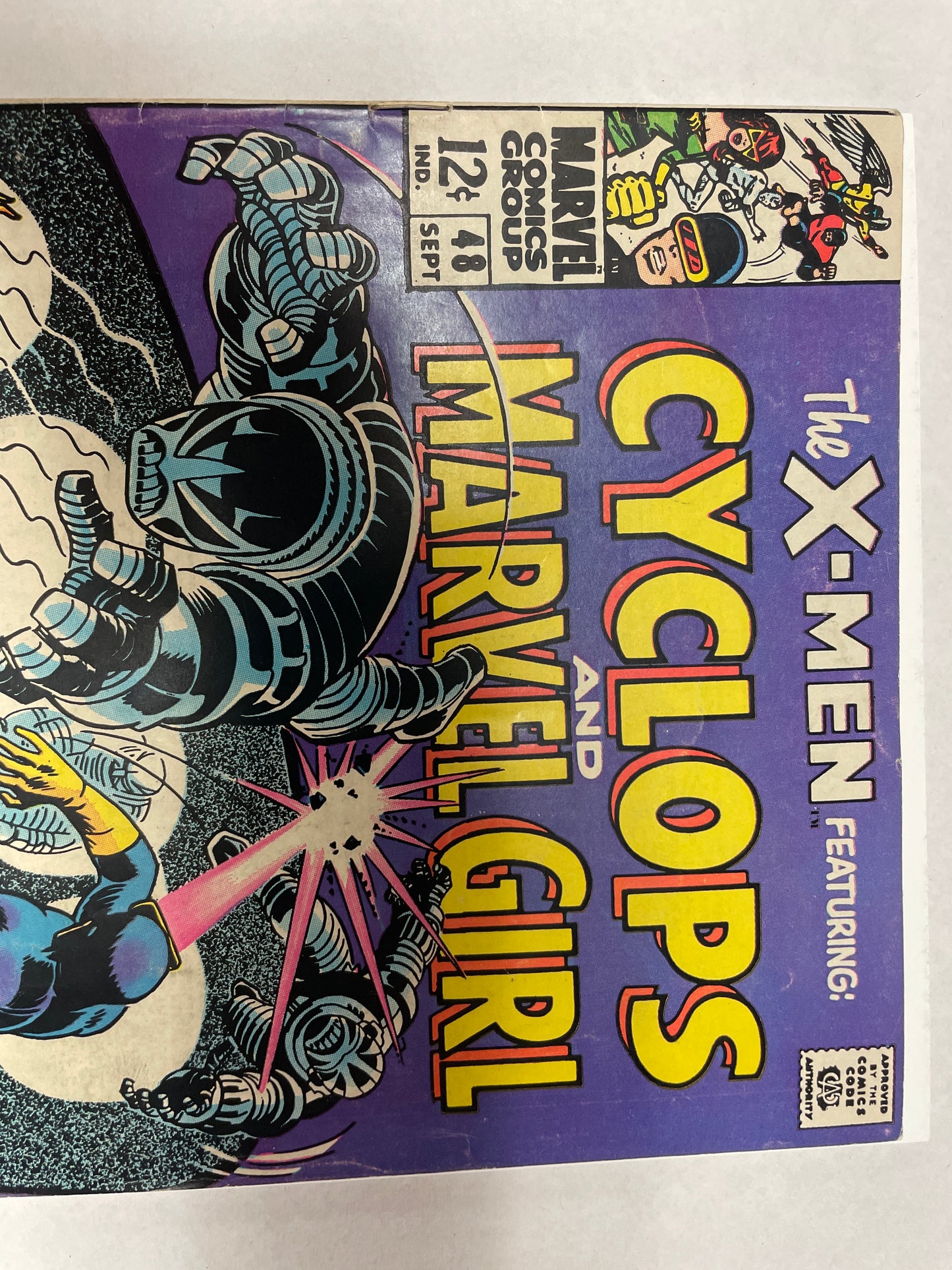 THE X-MEN #48 FINE+/VF (1968, MARVEL SILVER AGE) 1st COMPUTO APPEARANCE!