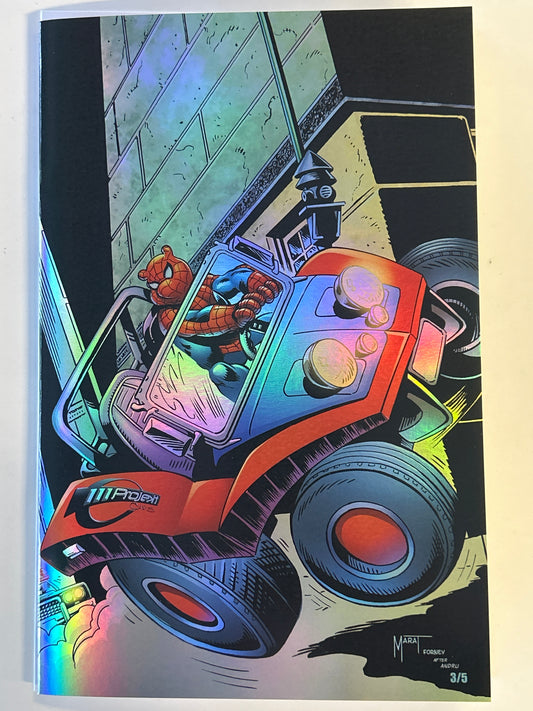 COUNTERPOINT DO YOU POOH?#1 (2025) ONE OF US COMICS EXCLUSIVE VIRGIN FOIL COVER 3/5 MINT CONDITION