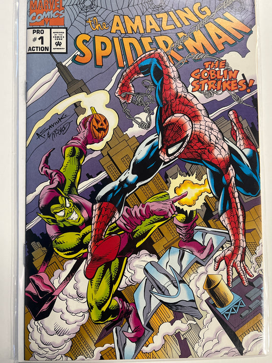 THE AMAZING SPIDER-MAN THE GOBLIN STRIKES! #1 ACTION MARVEL COMICS