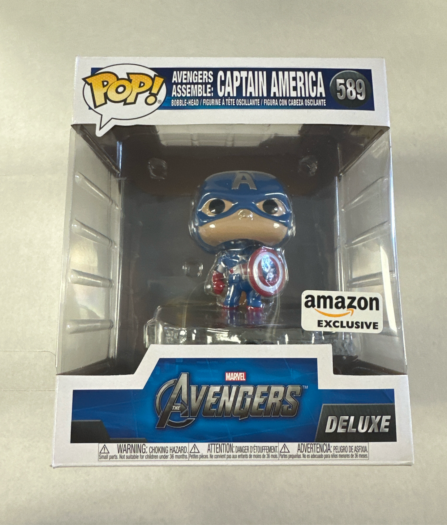 MARVEL AVENGERS CAPTAIN AMERICA 589 FUNKO (2020)
