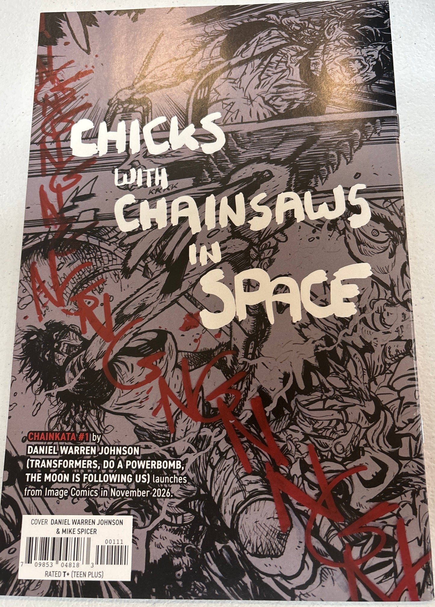 IMAGE CHAINKATA EXCLUSIVE RETAILER EDITION DANIEL WARREN JOHNSON
