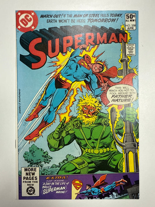 DC COMICS SUPERMAN 358