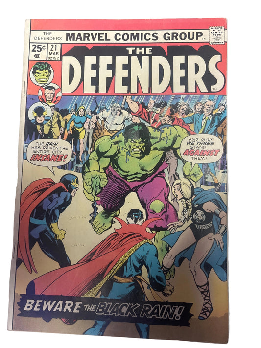 MARVEL THE DEFENDERS #21