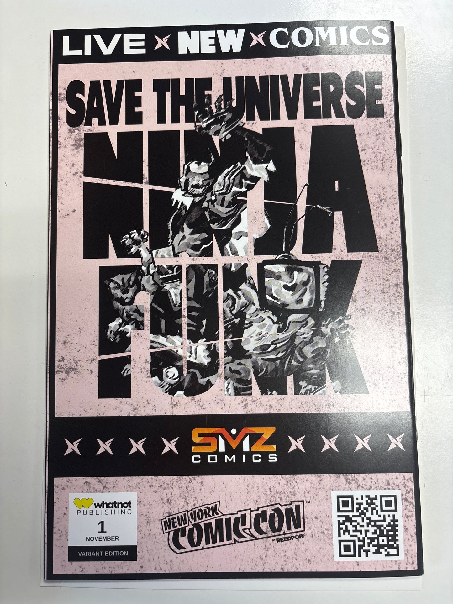 NINJA FUNK #1 RUN THE JEWELS SKOTTIE YOUNG HOMAGE TRADE/VIRGIN WHATNOT VARIANT COVER SIGNED WITH CERTIFICATE OF AUTHENTICITY