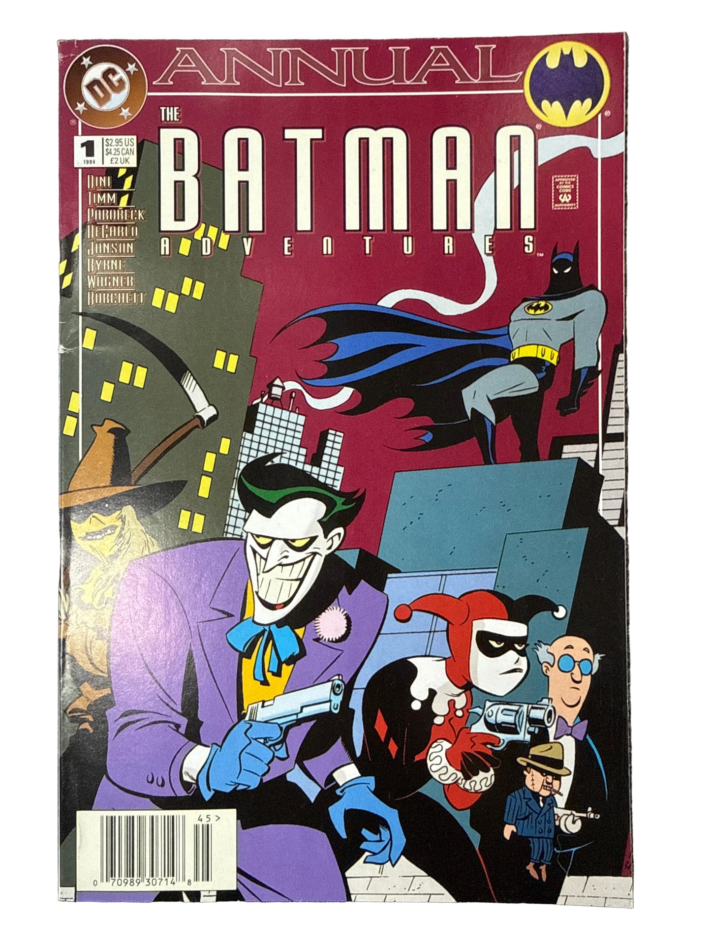 DC COMICS BATMAN BEYOND ADVENTURES ANNUAL #1 tick
