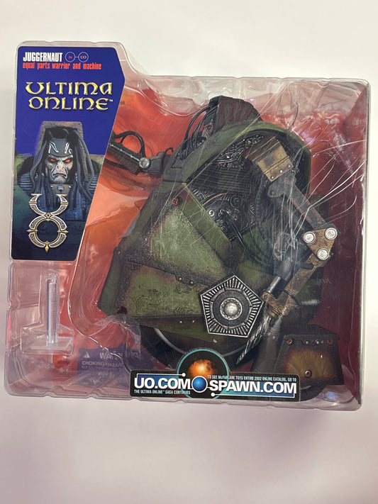 MCFARLANE TOYS ULTIMA ONLINE JUGGERNAUT FIGURE NEW IN BOX NEAR MINT