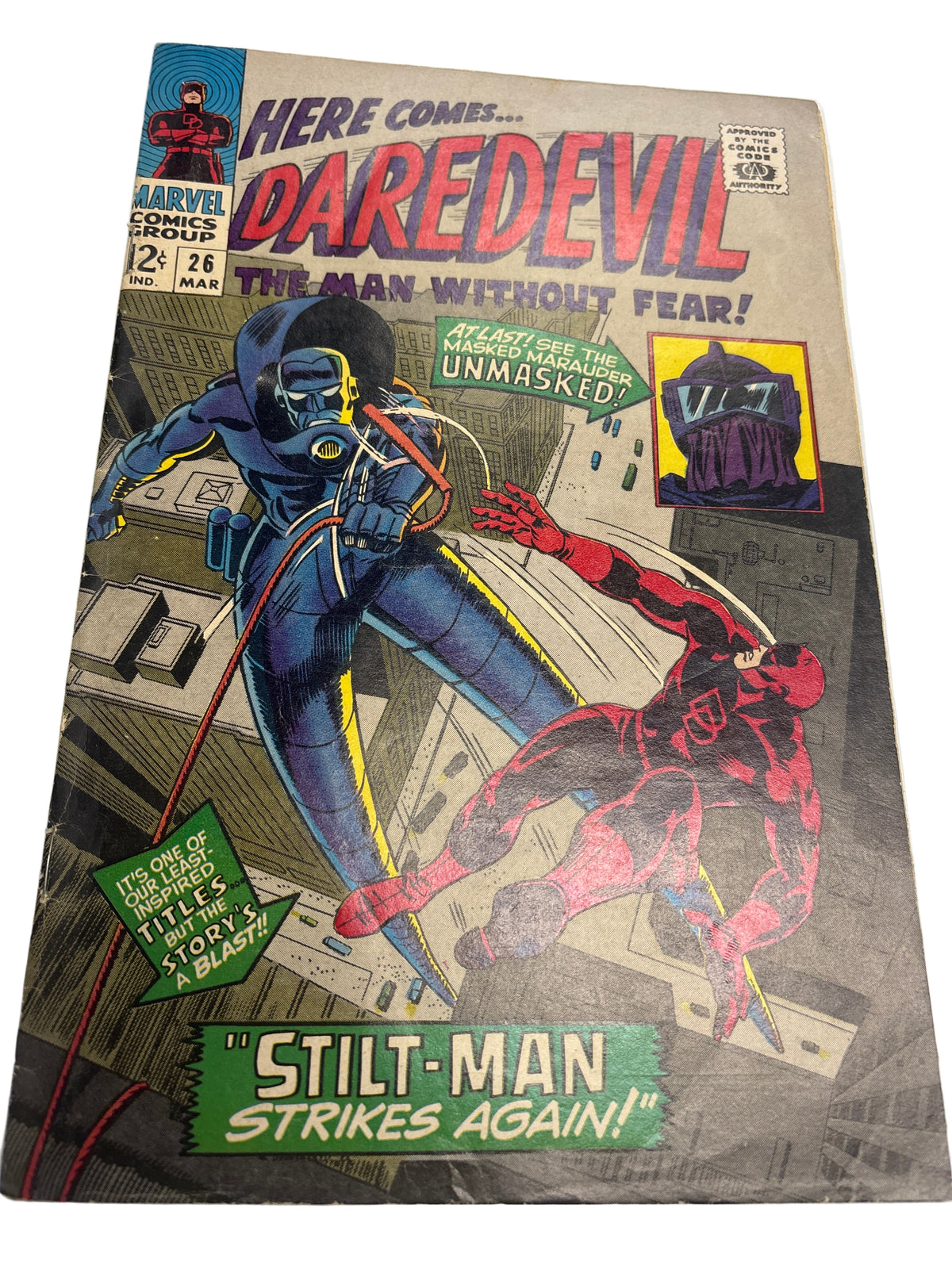 MARVEL COMICS GROUP HERE COMES DAREDEVIL#26