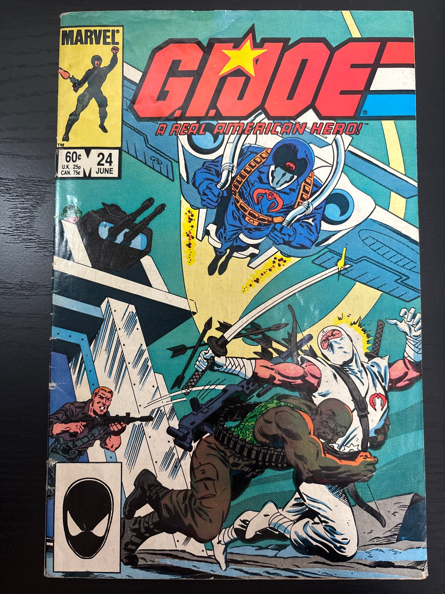 MARVEL G.I. JOE #24 FIRST PRINT
