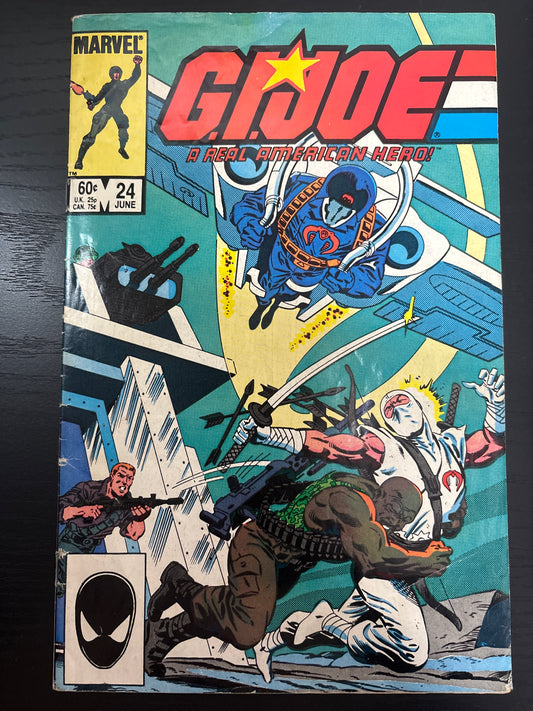 MARVEL G.I. JOE #24 FIRST PRINT