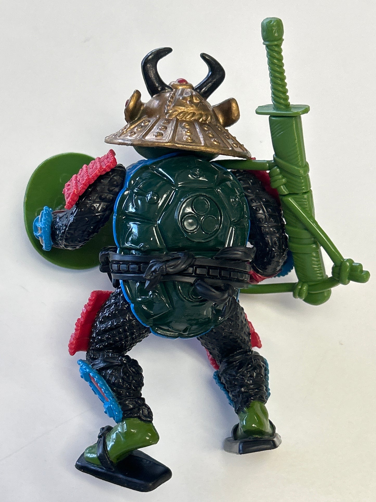 PLAYMATES TEENAGE MUTANT NINJA TURTLES SEWER SAMURAI LEO 1990 TMNT INCOMPLETE