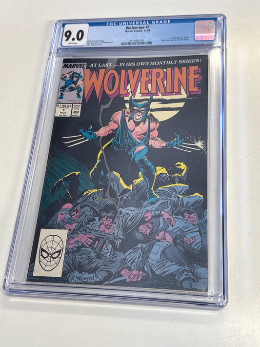 MARVEL WOLVERINE #1 1st WOLVERINE AS PATCH CGC 9.0