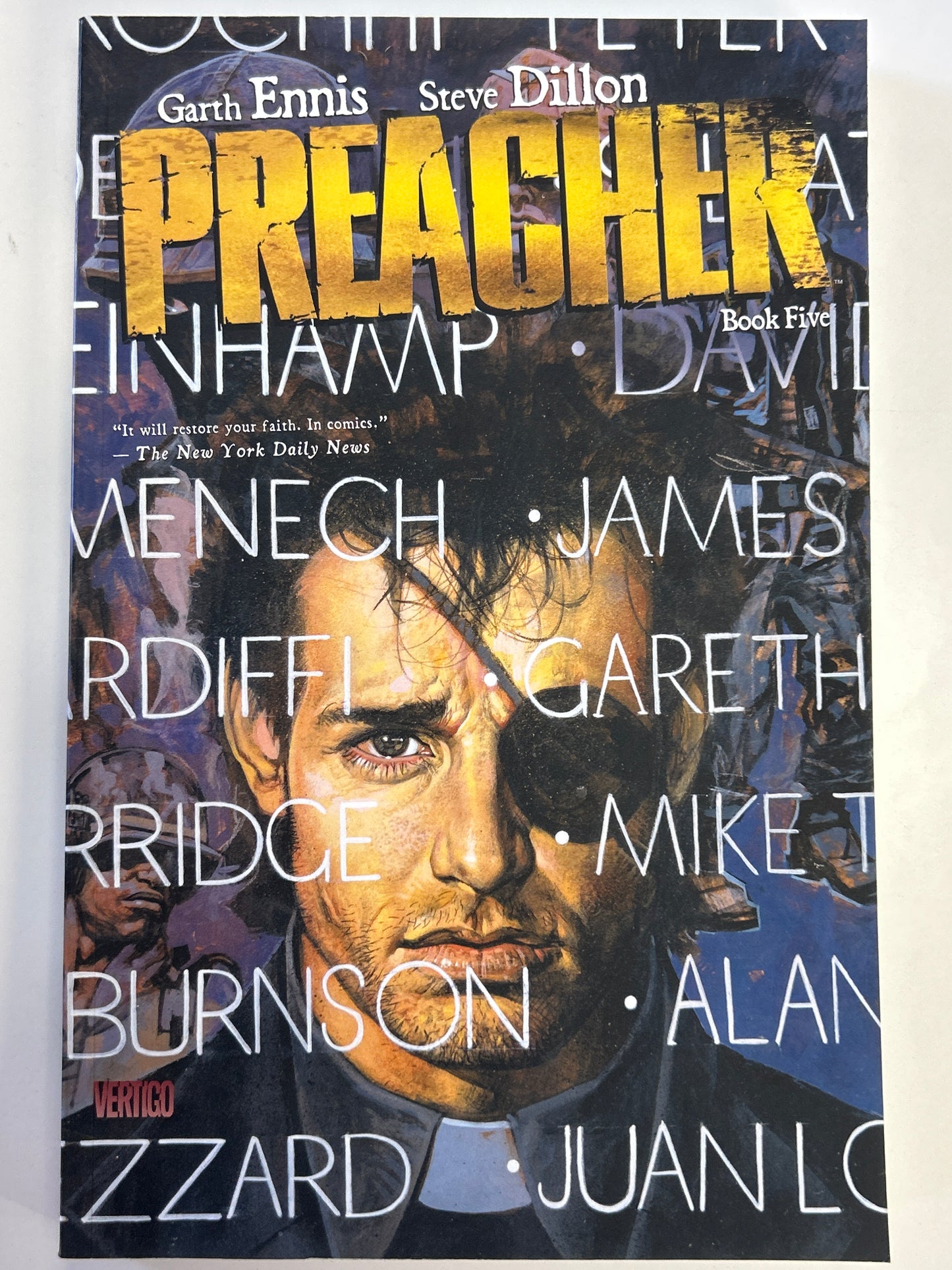 VERTIGO PREACHER BOOK FIVE TRADE PAPERBACK