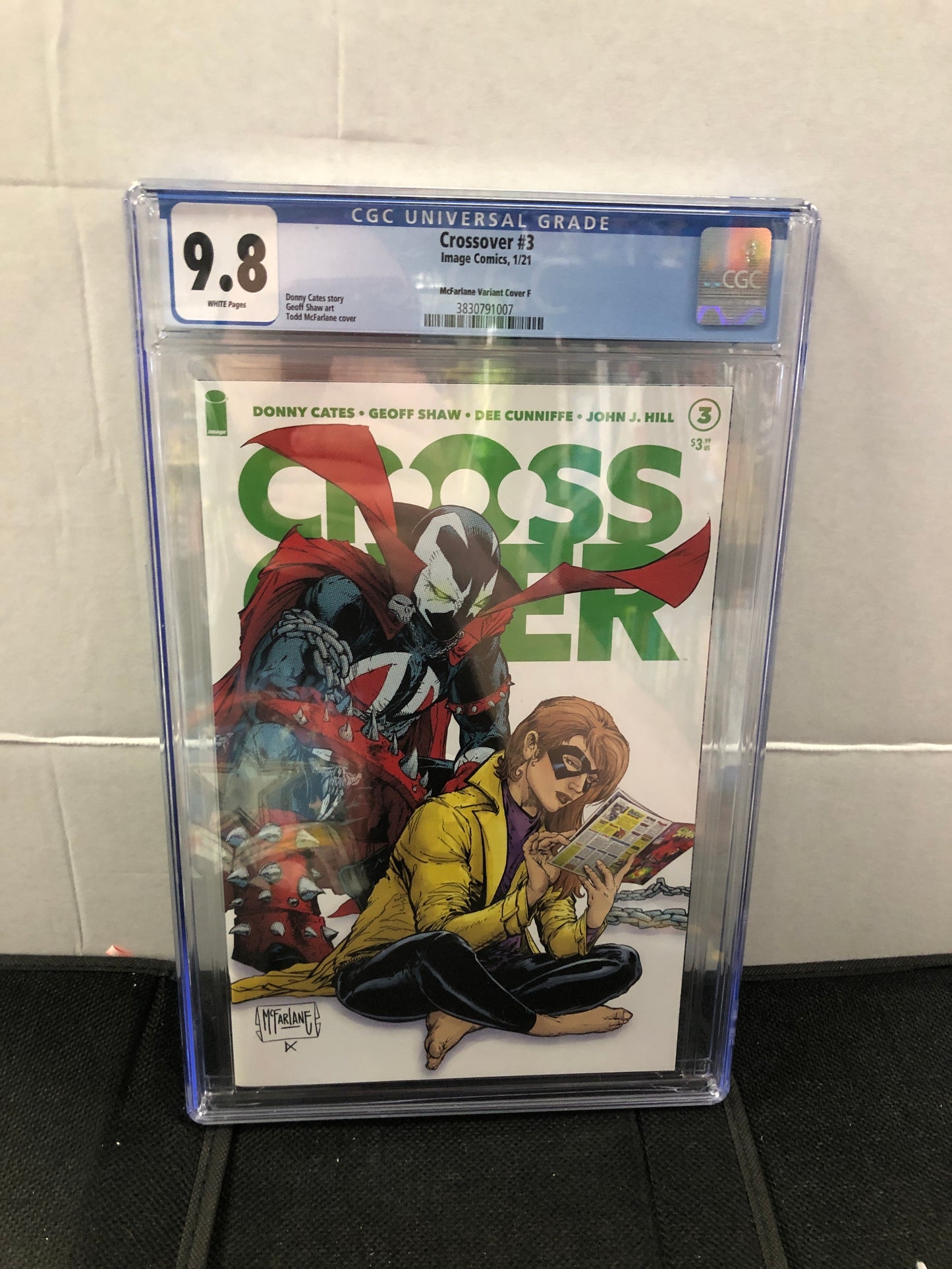 IMAGE COMICS CROSSOVER #3 (2021) MCFARLANE VARIANT COVER F CGC 9.8 WP