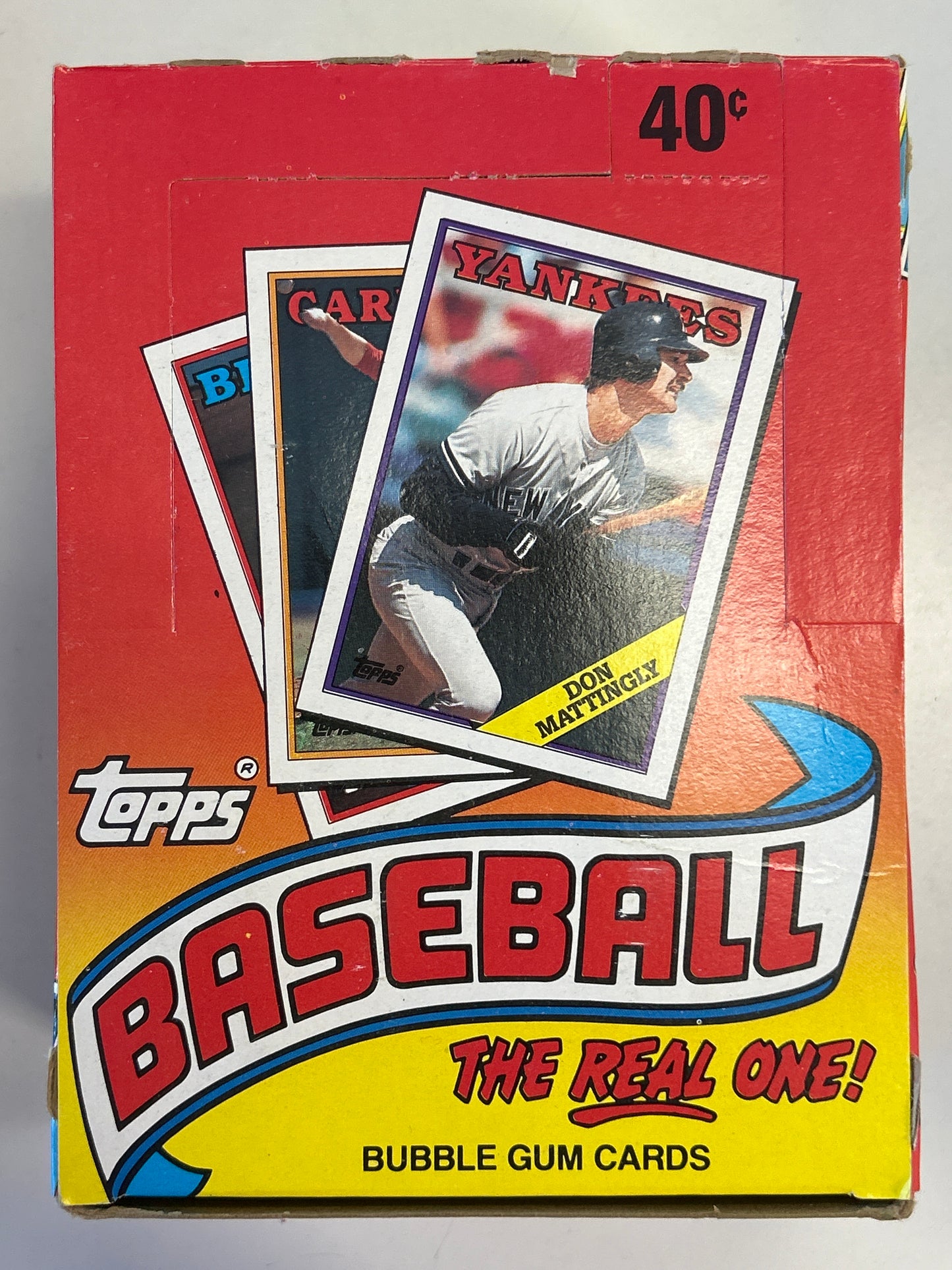 TOPPS 1988 MAJOR LEAGUE BASEBALL CARDS BOX 36 PACKS