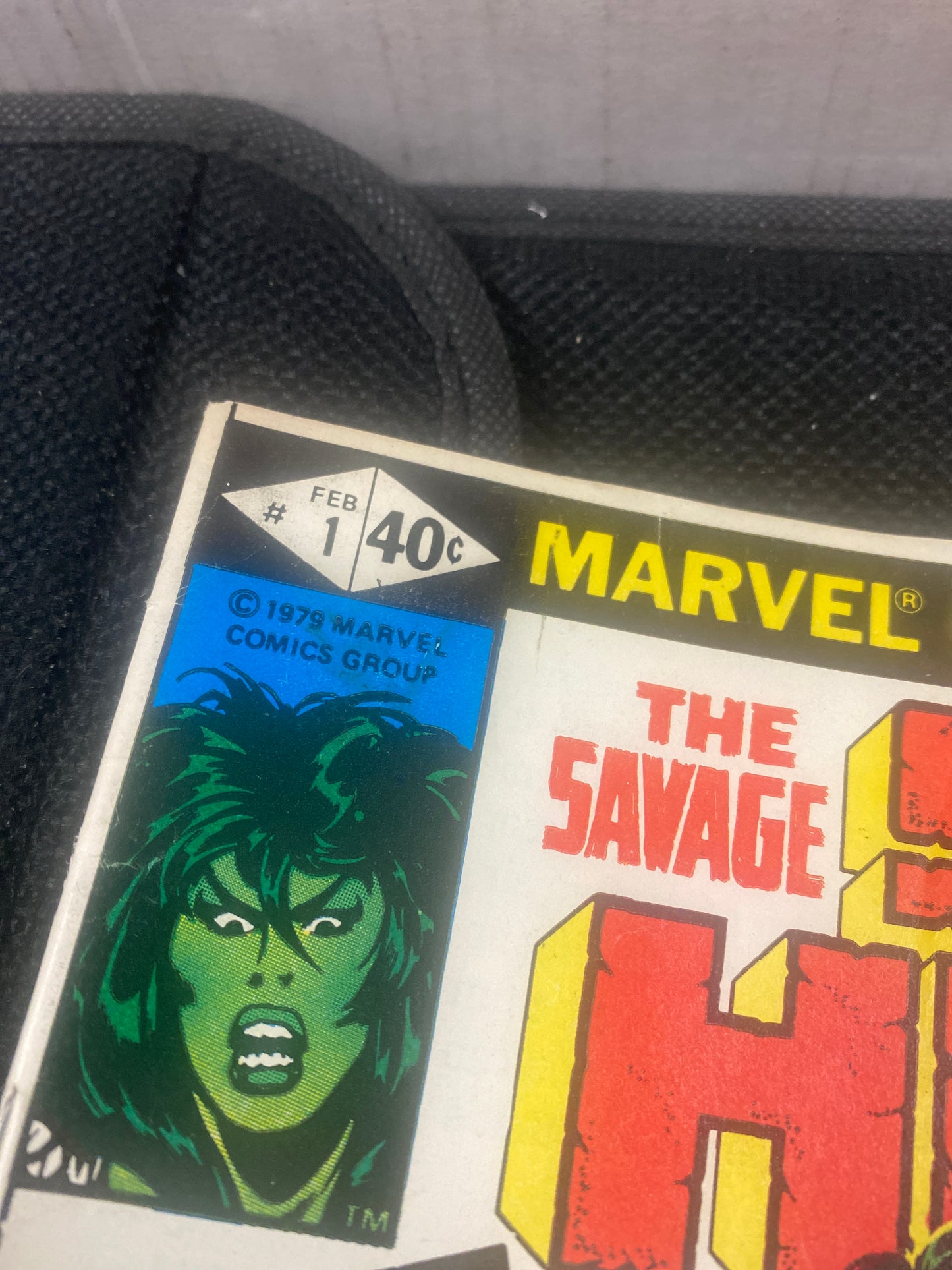 MARVEL COMICS  SAVAGE SHE-HULK #1 (1979) FN-/FN YELLOW/OFF-WHITE