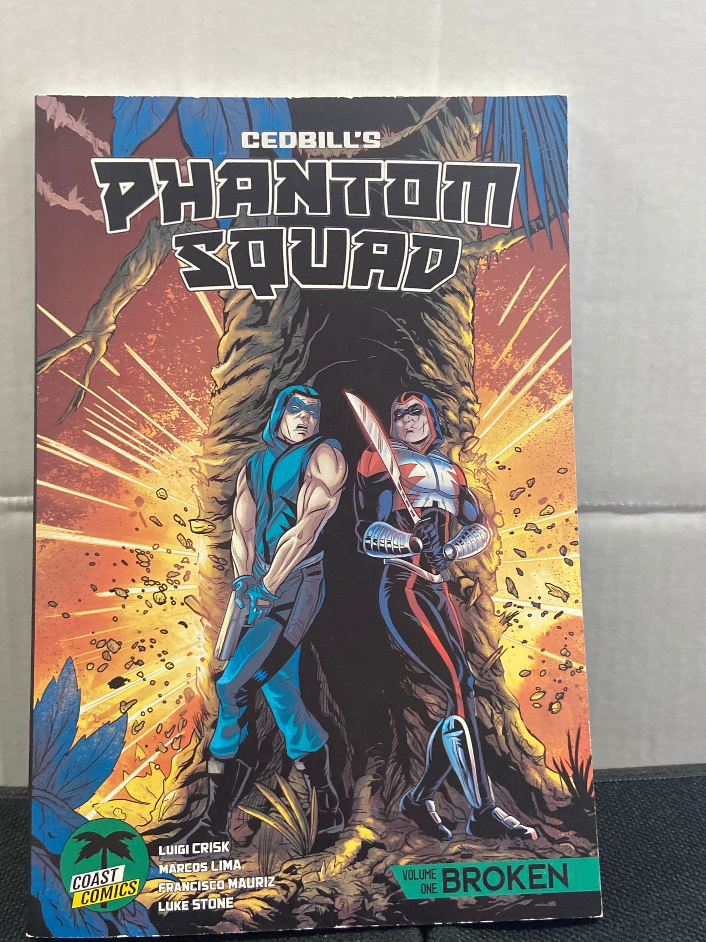 COAST COMICS PHANTOM SQUAD CEDBILLS VOL 1