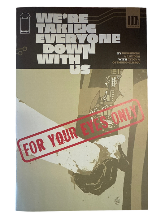 IMAGE COMICS WE’RE TAKING EVERYONE DOWN WITH US #1 PREVIEW VARIANT STEFANO LANDINI (MR)