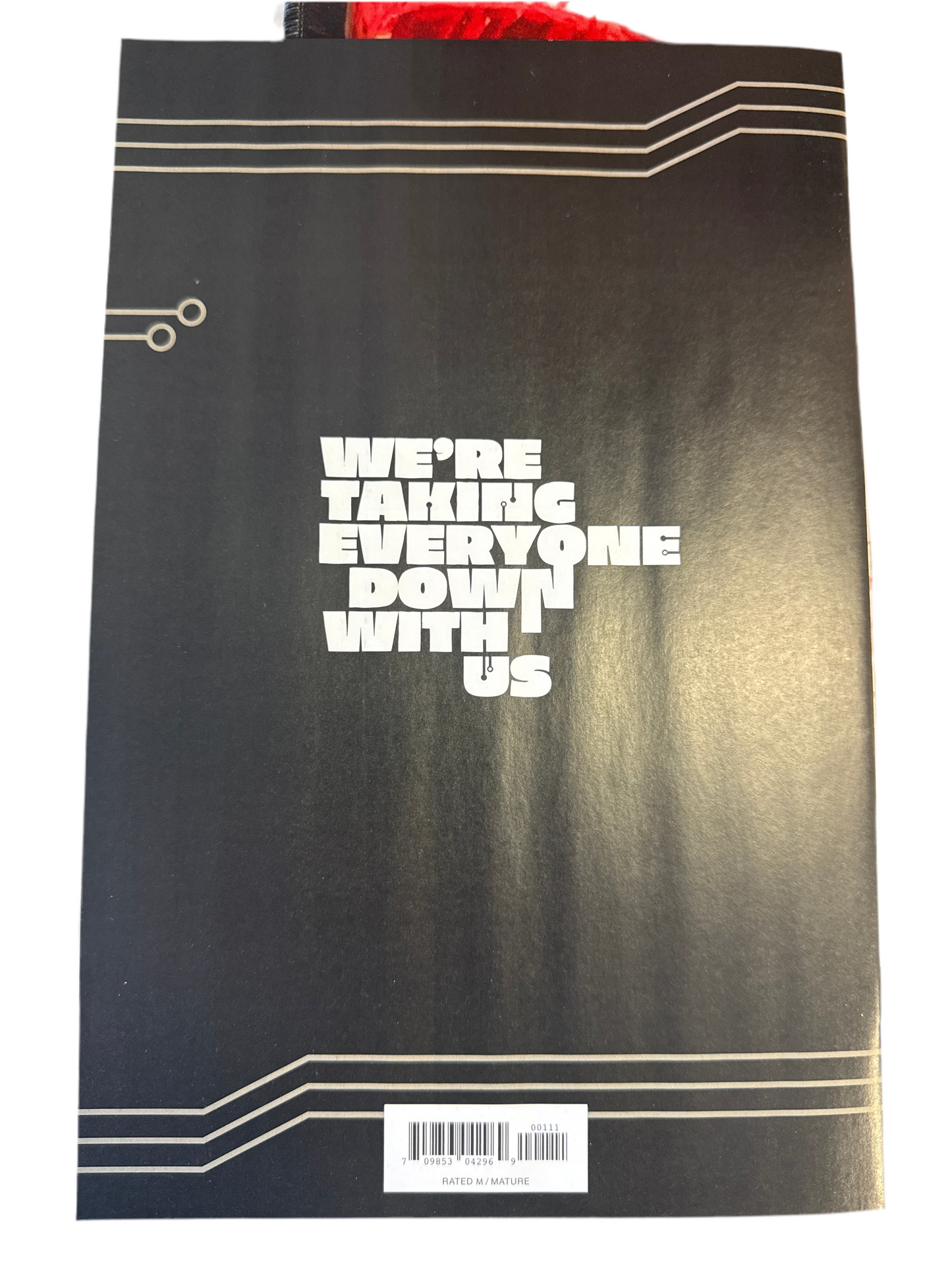 IMAGE COMICS WE’RE TAKING EVERYONE DOWN WITH US #1 PREVIEW VARIANT STEFANO LANDINI (MR)
