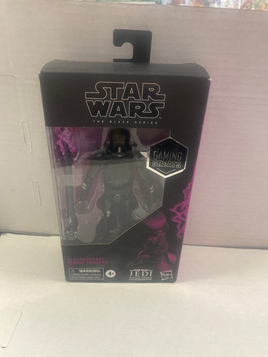 HASBRO STAR WARS THE BLACK SERIES ELECTROSTAFF PURGE TROOPER STAR WARS JEDI FALLEN ORDER (2020)
