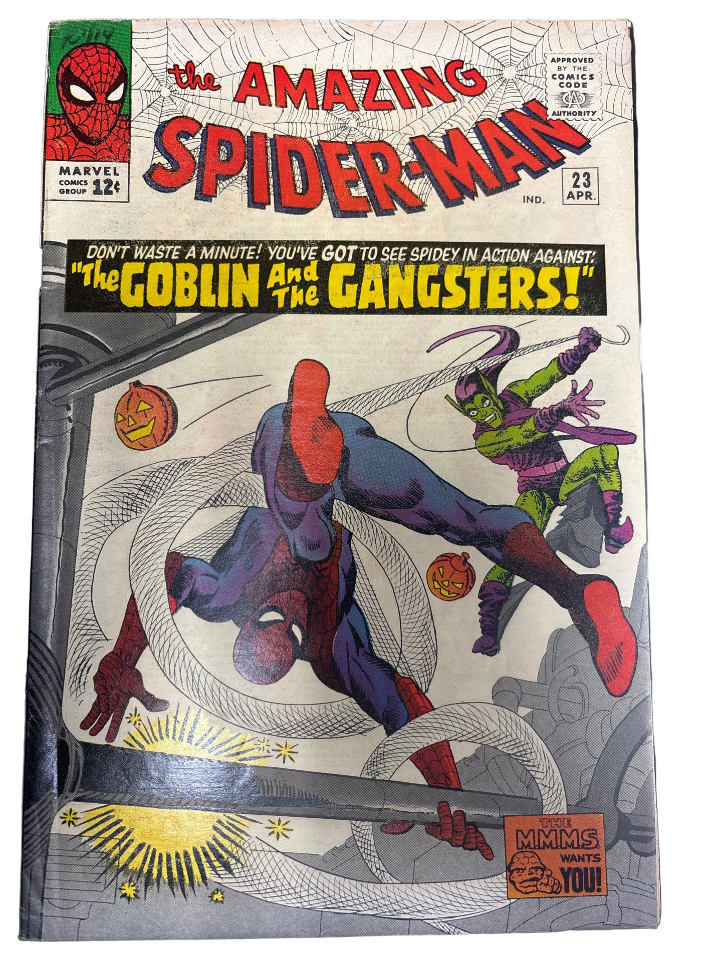 MARVEL THE AMAZING SPIDER-MAN #23 3RD APPEARANCE OF GREEN GOBLIN