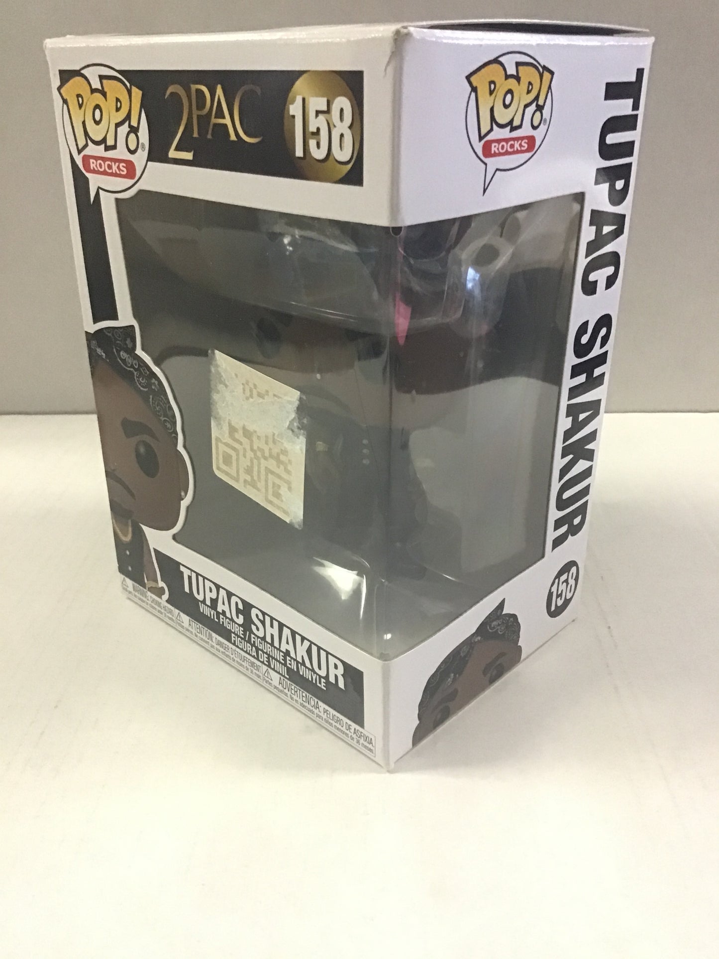 FUNKO POP ROCKS #158 TUPAC SHAKUR (2PAC ,2019) HIP HOP LEGACY!