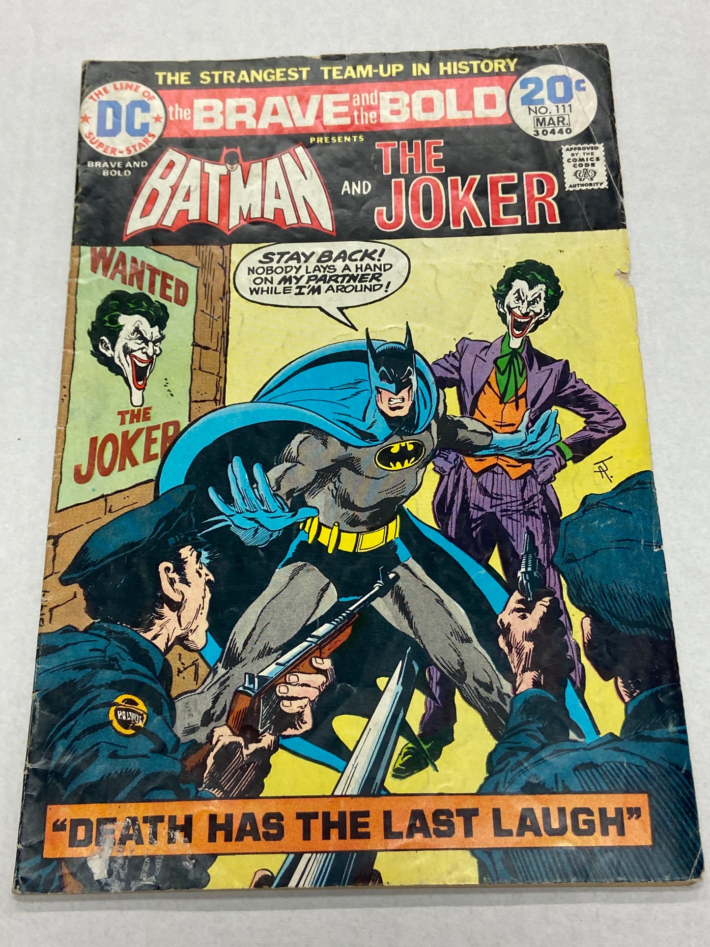 DC COMICS THE BATMAN AND THE JOKER NO. 111