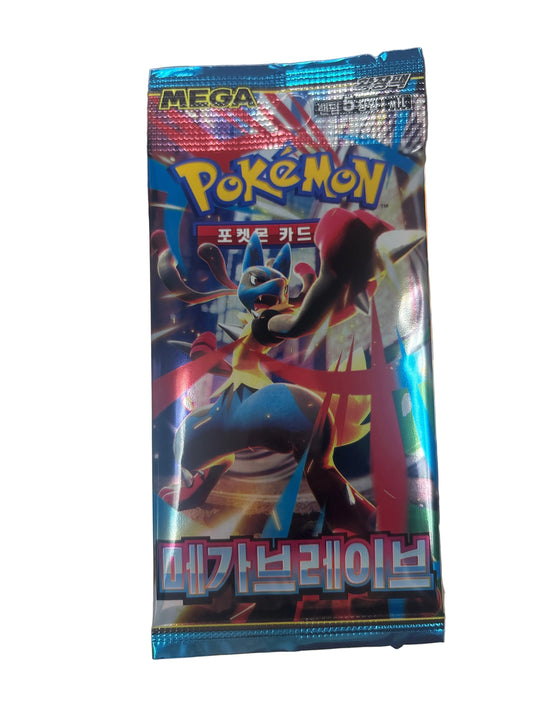 POKEMON KOREAN MEGA BRAVE PACK