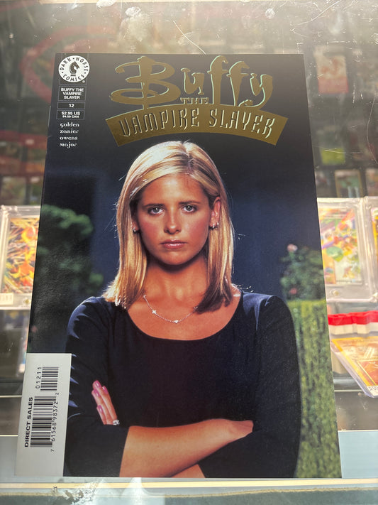 DARK HORSE COMICS BUFFY THE VAMPIRE SLAYER DYNAMIC FORCES EXCLUSIVE LIMITED EDITION GOLD FOIL COVER WITH COA