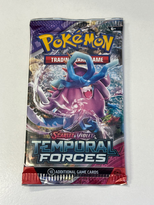 Pokemon Trading Card Game Scarlet & Violet TEMPORAL FORCES Booster Pack