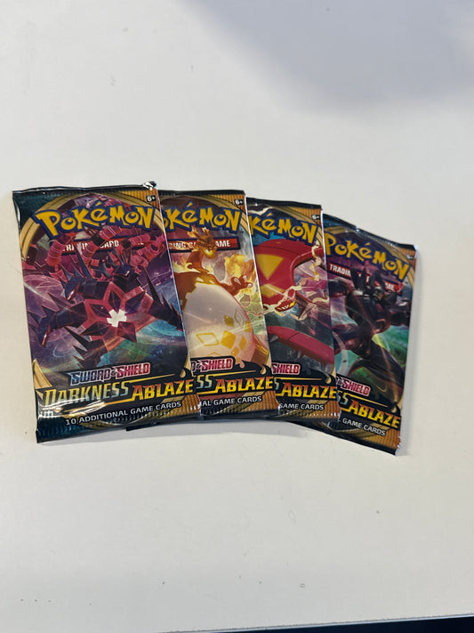 POKEMON TCG SWORD & SHIELD DARKNESS ABLAZE BOOSTER PACK