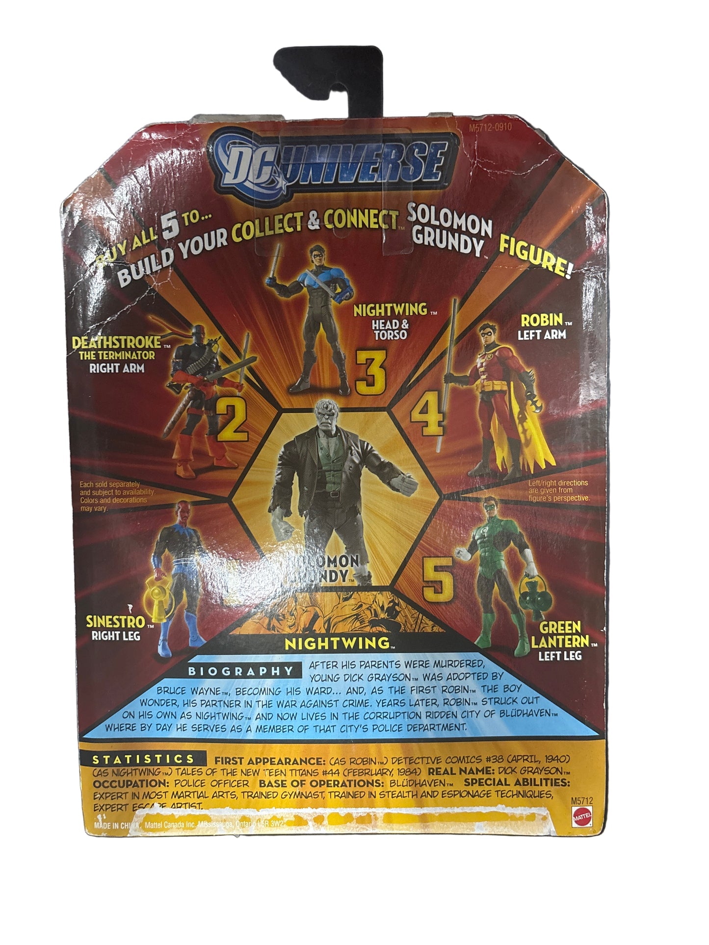 DC UNIVERSE CLASSICS WAVE 3 NIGHTWING BLUE VARIANT