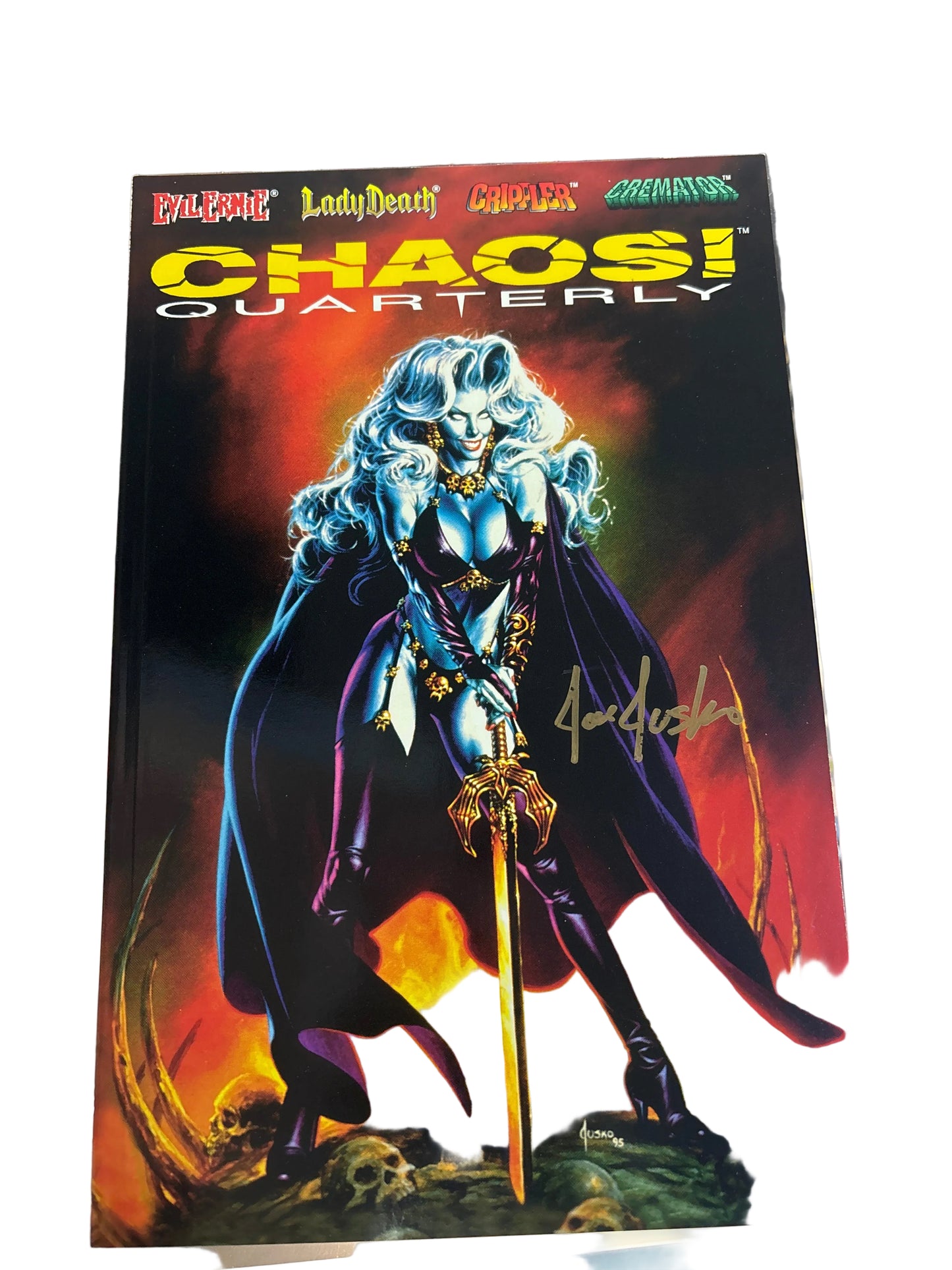 CHAOS QUARTERLY #3 SIGNED