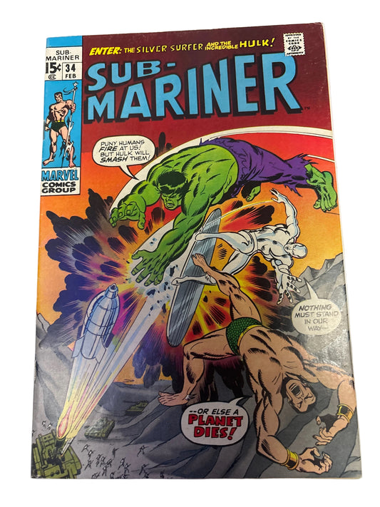 MARVEL SUB-MARINER #34