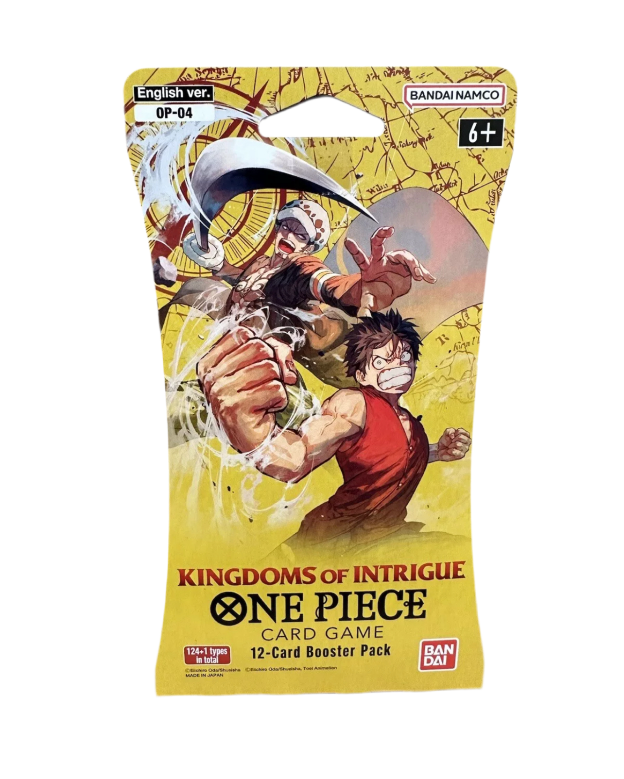 Bandai One Piece Card Game Kingdoms Of Intrigue Booster Pack Sleeve