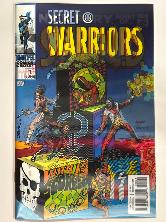 MARVEL COMICS SECRET WARS #8 (2018) LENTICULAR VARIANT NEAR MINT/MINT CONDITION