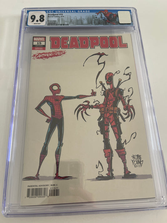 MARVEL COMICS DEADPOOL #15 CGC 9.8