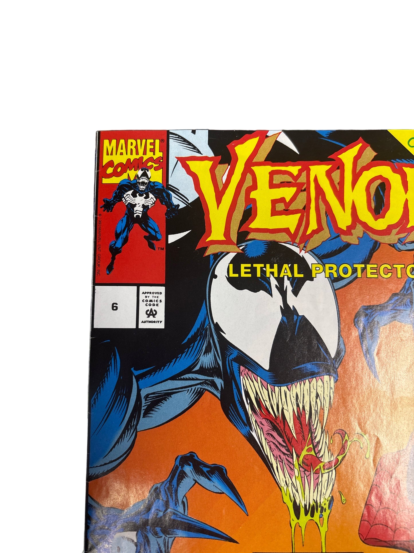 MARVEL COMICS VENOM LETHAL PROTECTOR #6(FROM ACTION FIGURE)